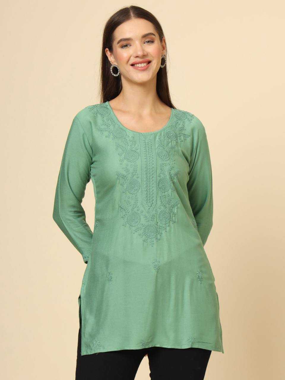 YNF REYON RVL Rayon WHOLESALE KURTI MANUFACTURER